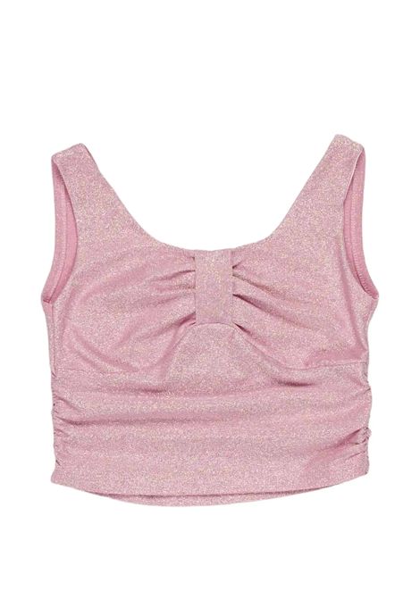 Top con arricciatura Lù-Lù BY MISS GRANT | LL4421ROSA